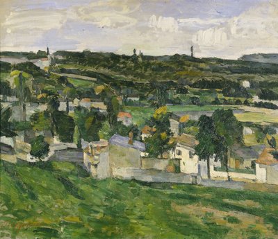 Near Auvers-sur-Oise, c.1880 by Paul Cézanne